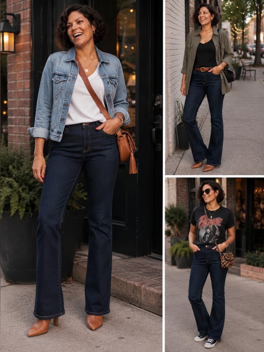 Old Navy Dark Blue Boot Cut Jeans